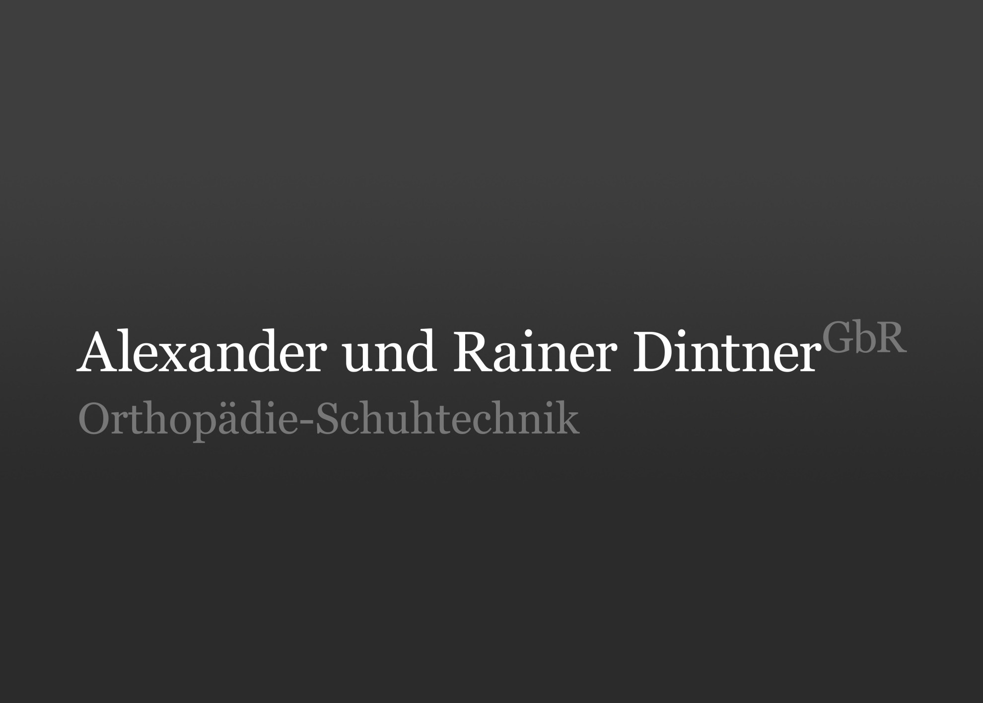 Orthopädie-Schuhtechnik Dintner GbR Bonn  