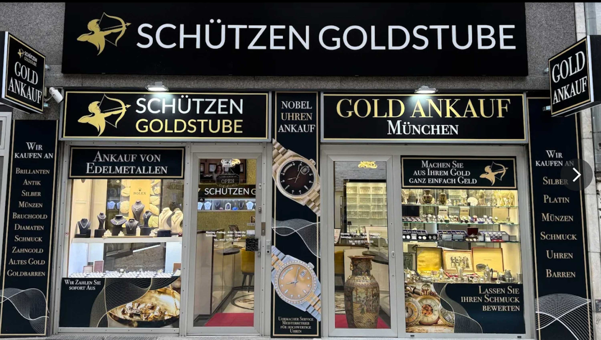 Goldankauf München - Schützen Goldstube  