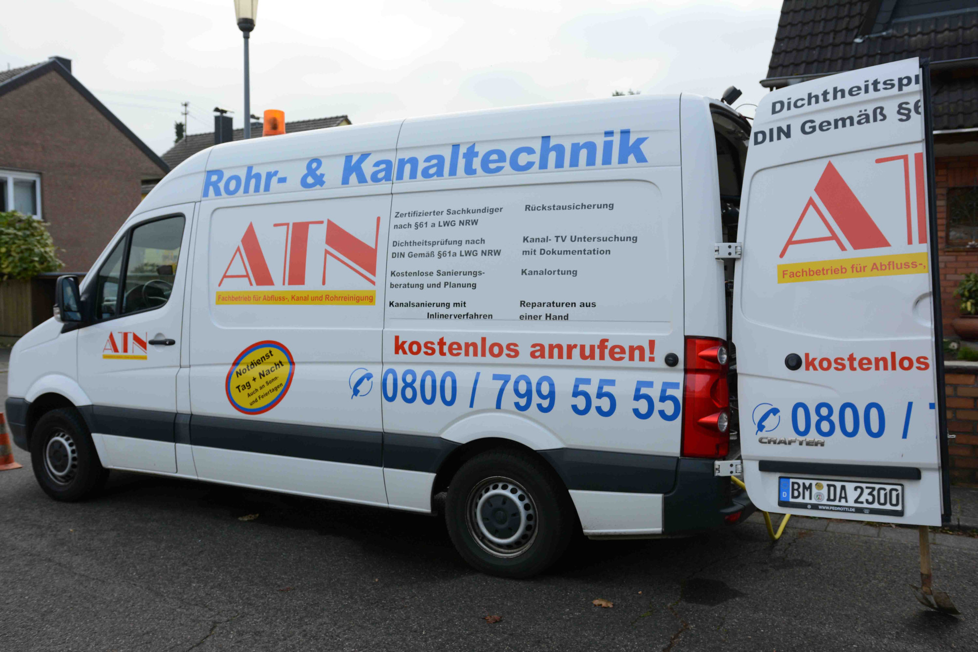 Rohrreinigung & Kanalsanierung ATN Bergheim  